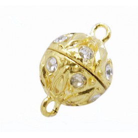 Round Magnetic Ball Clasp